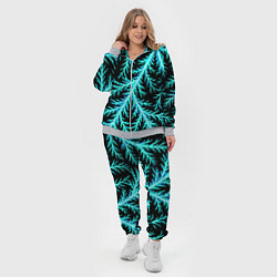 Женский 3D-костюм Разряды электричества Tie Dye, цвет: 3D-меланж — фото 2