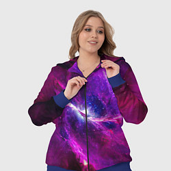 Женский 3D-костюм Фантастическая галактика, цвет: 3D-синий — фото 2