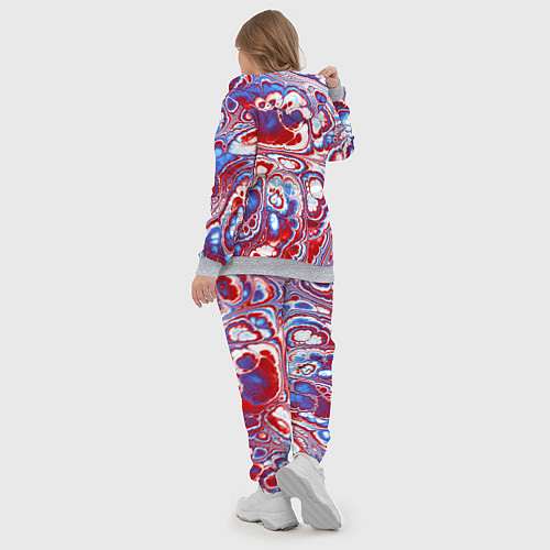 Женский костюм Абстрактный разноцветный паттерн / 3D-Меланж – фото 5