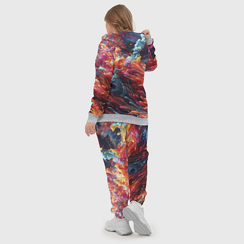 Женский костюм Многоцветный дым / 3D-Меланж – фото 5