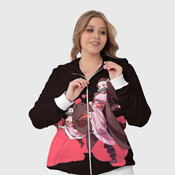 Женский 3D-костюм Нэдзуко ярость, цвет: 3D-белый — фото 2