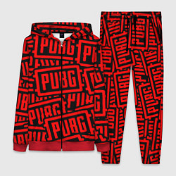Женский 3D-костюм PUBG pattern games, цвет: 3D-красный
