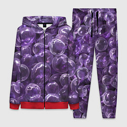 Женский костюм Фиолетовые пузыри