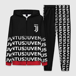 Женский 3D-костюм Juventus pattern fc club steel, цвет: 3D-красный