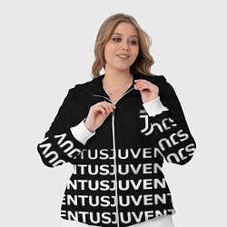 Женский 3D-костюм Juventus pattern fc club steel, цвет: 3D-белый — фото 2