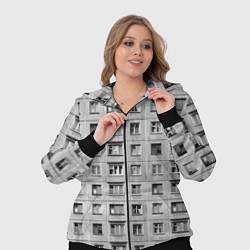 Женский 3D-костюм Эстетика хрущёвки, цвет: 3D-черный — фото 2