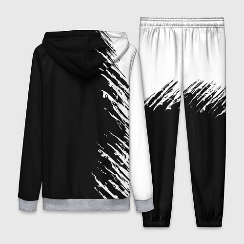 Женский костюм Самурай штрихи - киберпанк 2077 / 3D-Меланж – фото 2