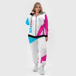 Женский 3D-костюм Napoli neon gradient style вертикально, цвет: 3D-черный — фото 2