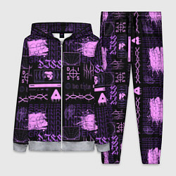 Женский костюм Underground pattern color