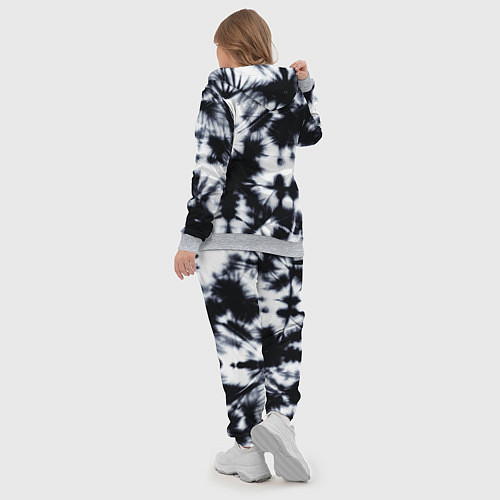 Женский костюм Серый тай дай / 3D-Меланж – фото 5