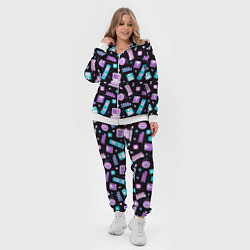 Женский 3D-костюм Game over 1980 1990, цвет: 3D-белый — фото 2