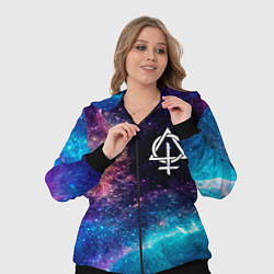 Женский 3D-костюм Behemoth space rock, цвет: 3D-черный — фото 2