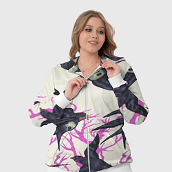 Женский 3D-костюм Migratory birds, цвет: 3D-белый — фото 2