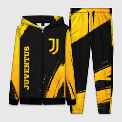 Женский костюм Juventus - gold gradient вертикально