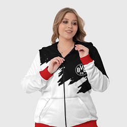 Женский 3D-костюм Borussia краски белые, цвет: 3D-красный — фото 2