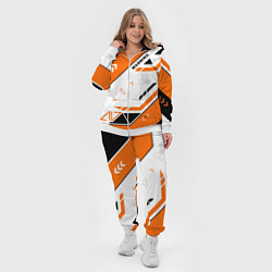 Женский 3D-костюм Asiimov AWP skin, цвет: 3D-белый — фото 2