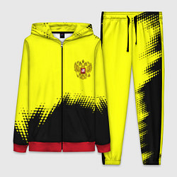 Женский костюм Российская империя краски герб