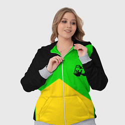 Женский 3D-костюм Minecraft geometry, цвет: 3D-меланж — фото 2