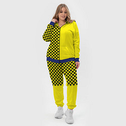 Женский 3D-костюм Стиль таксиста, цвет: 3D-синий — фото 2