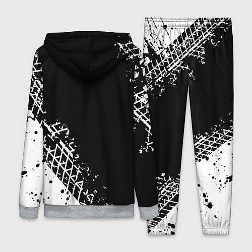 Женский костюм Шевроле: следы от шин / 3D-Меланж – фото 2