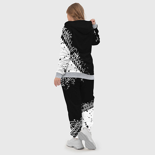 Женский костюм Митсубиши: следы от шин / 3D-Меланж – фото 5