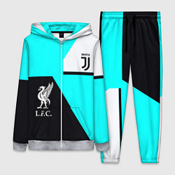 Женский костюм Juventus x Liverpool geometry