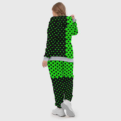 Женский костюм Minecraft creeper pattern / 3D-Меланж – фото 5