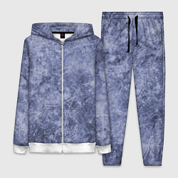 Женский костюм Абстракция - синий лёд