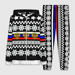 Женский костюм Rusiia winter pattern