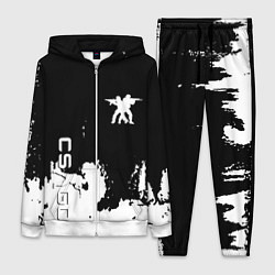 Женский костюм Контра белые лого