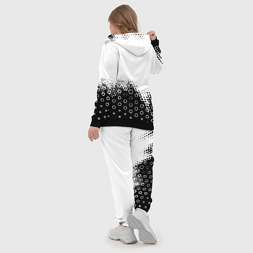 Женский костюм Juventus sport steel / 3D-Черный – фото 5