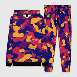 Женский 3D-костюм Камуфляж армейский, цвет: 3D-черный