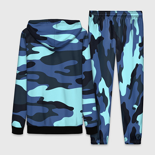 Женский костюм Камуфляж спецназа / 3D-Черный – фото 2