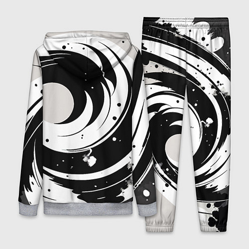 Женский костюм Экспрессивная абстракция - нейроарт / 3D-Меланж – фото 2