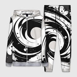 Женский 3D-костюм Экспрессивная абстракция - нейроарт, цвет: 3D-меланж