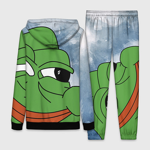 Женский костюм Хитрый лягушонок пепе / 3D-Черный – фото 2