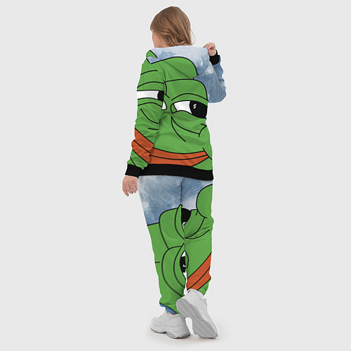 Женский костюм Хитрый лягушонок пепе / 3D-Черный – фото 5