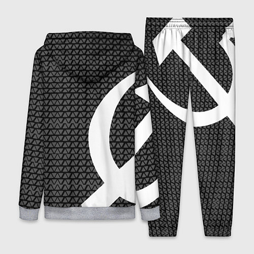 Женский костюм Россия паттерн ссср / 3D-Меланж – фото 2