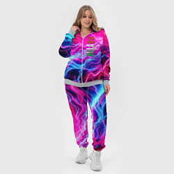 Женский 3D-костюм Milano - neon abstraction, цвет: 3D-меланж — фото 2
