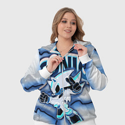 Женский 3D-костюм Sonic boom, цвет: 3D-белый — фото 2