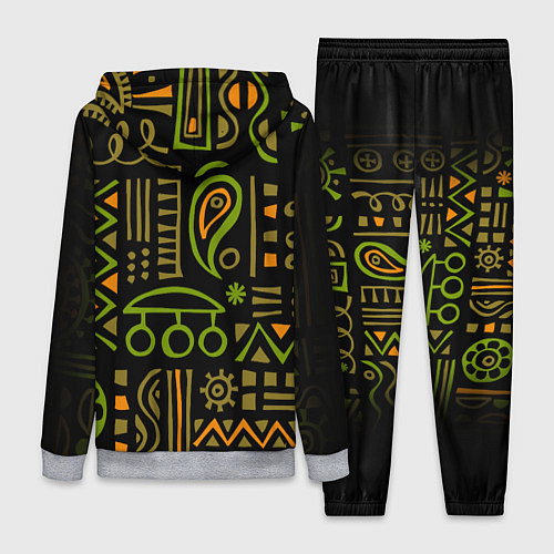 Женский костюм Абстрактный этнический орнамент / 3D-Меланж – фото 2