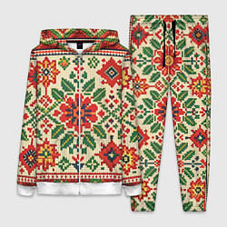 Женский костюм Славянский узор и орнамент