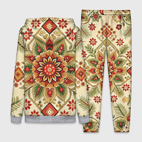 Женский костюм Стиль советского ковра узоры и орнамент / 3D-Меланж – фото 2