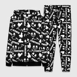 Женский костюм Fortnite black pattern