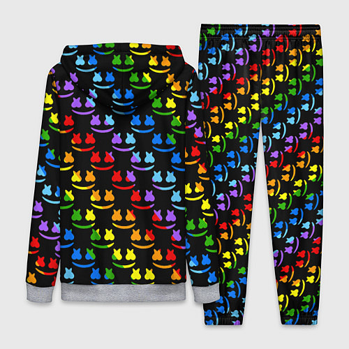 Женский костюм Marshmello pattern neon / 3D-Меланж – фото 2