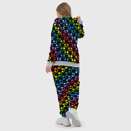 Женский костюм Marshmello pattern neon / 3D-Меланж – фото 5