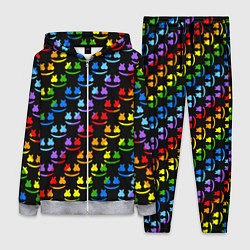 Женский костюм Marshmello pattern neon