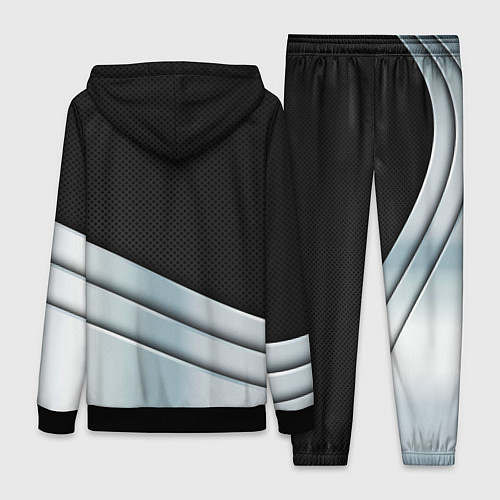 Женский костюм FORD metal texture / 3D-Черный – фото 2