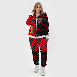 Женский 3D-костюм Doom pattern steell, цвет: 3D-белый — фото 2