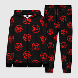 Женский костюм Twenty one pilots rose pattern